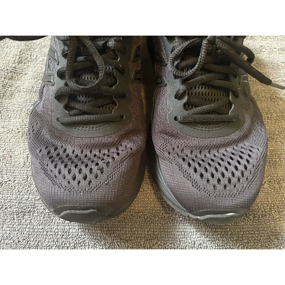 Asics GT 1000 6 Triple Black Running Sneakers Shoes Men's 8.5